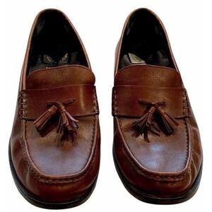 Cole Haan Pinch LoaferTassel Classic Mens Size 11 M Brown Leather Shoes
